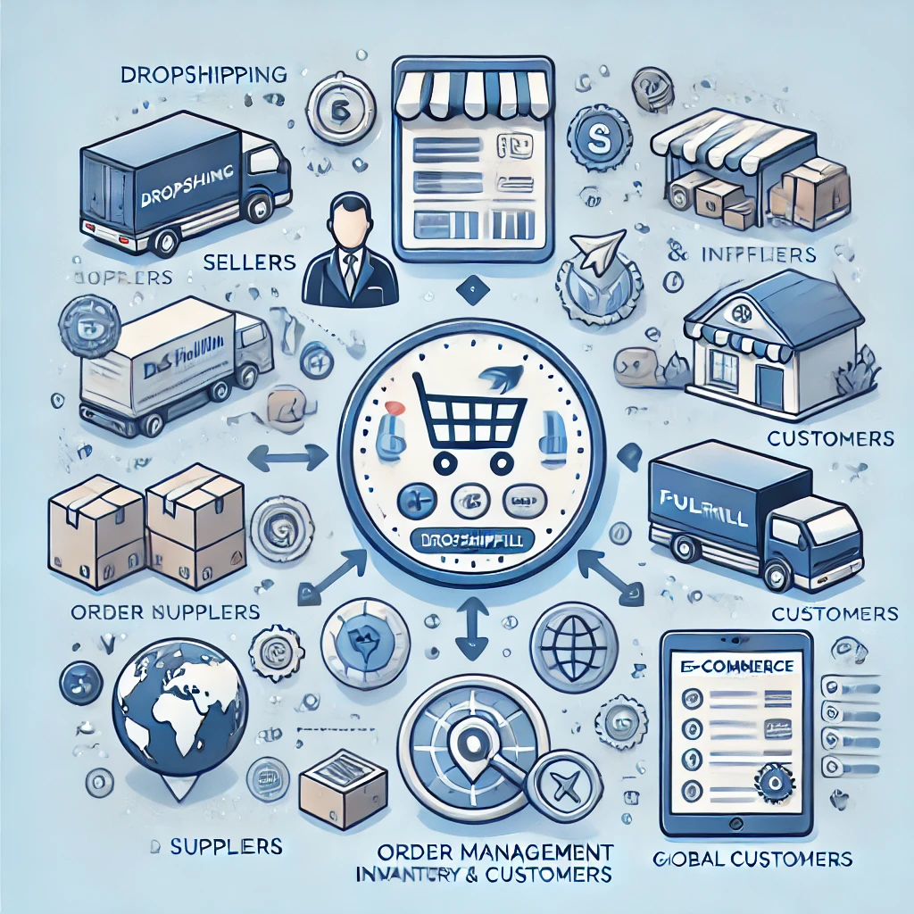 什么是 Dropshipping 代发货模式？轻量级电商创业全解析